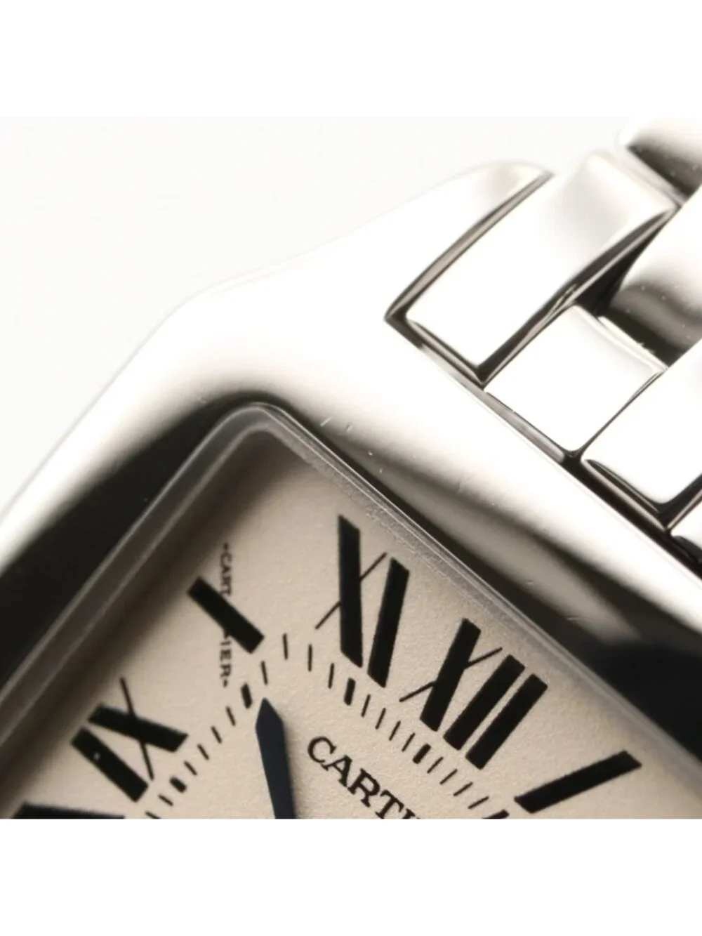 Cartier Watch Santos Demoiselle SM Ivory Stainless Steel